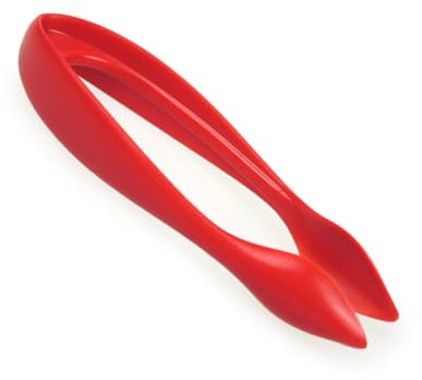 OFFSCH Erdbeerstielentferner Kunststoff 2 Stück Küchenwerkzeug Für Einfaches Entfernen Von Erdbeerfruchtstielen Rot Kompakt