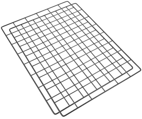 PAMINGONO Metallgitter Wandpaneel 2 Stück 30X40cm Nordischer Stil Wanddeko Bilderrahmen Fotowand Organizer für Schlafzimmer Büro Wohnzimmer