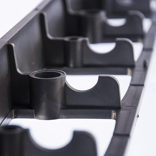 Bordo per aiuole giardino h 8 cm, decorazioni con ghiaia, bordura prato sintetico - Kit 24 metri con chiodi di fissaggio