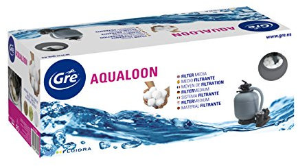 Gre AQ700 - Filtro Aqualoon. Realizzato in polietilene. Lavabile e riutilizzabile. 700 grammi.