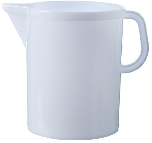 Messbecher 3L – Hitzebeständiger Kunststoff – Milliliter-Skala – Ausgießer & rutschfester Griff – BPA-frei