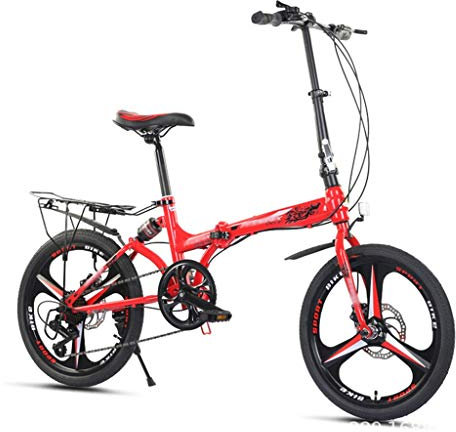 TYXTYX Faltrad 20 Zoll Stahl, Unisex Falt-Fahrrad,Klapprad, Klappfahrrad, leicht und robust,7 Gangschaltung Freilauf Kettenschaltung
