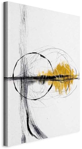 murando - Leinwandbild Abstrakt 40x60, 40x60 cm, 1-teilig, Schlafzimmer | Hochwertige Leinwand, sofort aufhängbar, ideal fürs Wohn- oder Schlafzimmer, wasserfest und lichtecht, langlebig, stilvoll