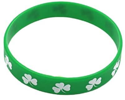 Irland Silikon Armbänder für das irische Festival des St. Patrick's Day
