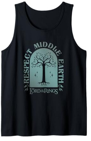 LOTR Respect Middle Earth Tree Fantasy Movie Tank Top