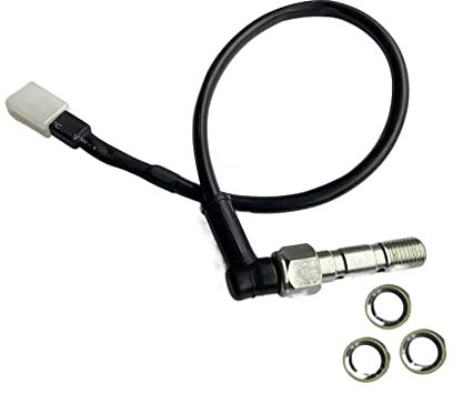 Universal-Motorrad-Hydraulik-Doppel-Hohlschraube Bremsdruck-Rücklichtschalter M10 X 1,25 Mm Für Kawasaki Motorrad Bremsleitung (Size : A)