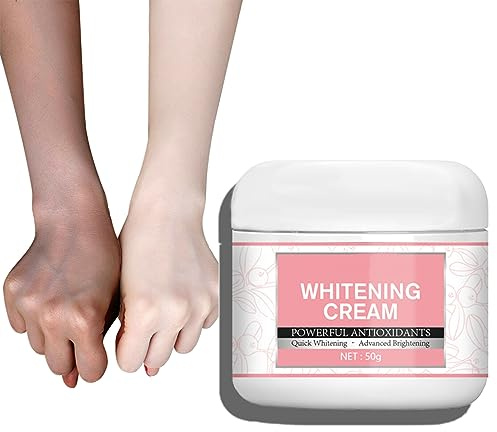 Whitening Cream, Skin Brightener Cream Moisturiser Body | Body Creams For Dry Skin And Sensitive Skin | Body Moisturiser Softens And Smooths Skin Body Cream Non-Greasy For Daily Use