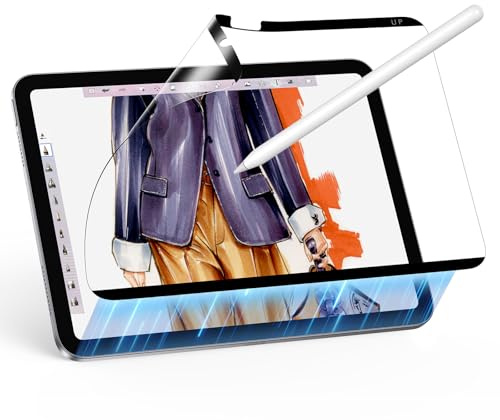 ESR Paper Feel Magnetic Screen Protector for iPad 11th/10th Generation A16 (11/10.9 Inch, 2025/2022), Write and Draw Like on Paper, Detachable and Reusable, Tempered Film Applicable, Matte, Anti Glare