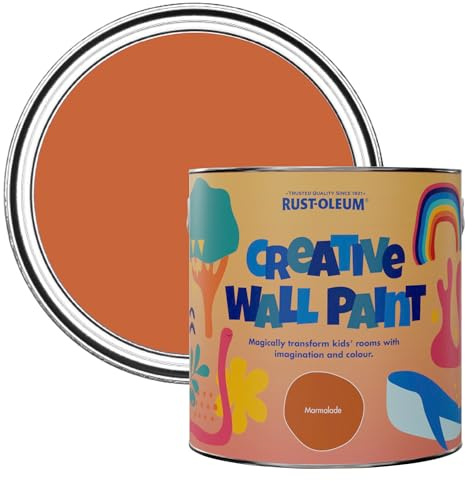 Rust-Oleum Bold Creative Wall Paint - Marmalade 2.5L