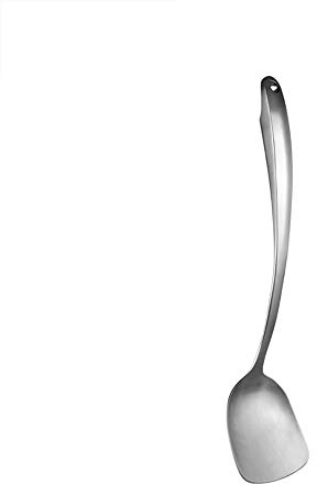 HAODUOO Thickened Spatula Cooking Shovel 304 Stainless Steel Shovel Insulated Long Handle Kitchen Cooking Utensils Spatula