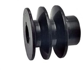 BCOMFY OD 19/20mm ID V Correa polea diámetro Troquel Doble Ranura for Motores 168F 170F GX110 GX120 GX160 GX200 7HP ATV Go Kart(OD 19mm)