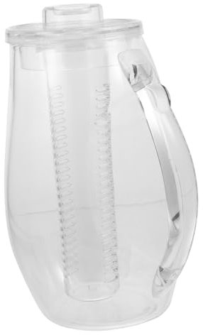 MAGICLULU Tragbare 2,5 L mit Deckel und Griff Bpa Frei Transparent für Zuhause und Büro Wasserkessel für Getränke
