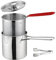 [Mokcoliy]【Mini Oil-Saving Fryer】304 Steel with Detachable, Compact Deep Fryer for Fried Food, Space-Efficient Design for Small Homes & Student Dorms