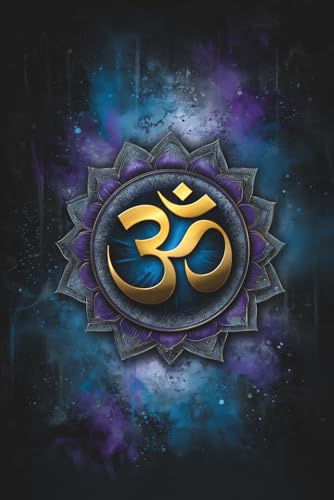 Notizbuch 80 Seiten kariert – Mystisches Om Mandala – Für Yoga, Meditation & Achtsamkeit. Esoterik.: Om-Symbol und Mandala-Design – Perfekt für ... und persönliche Weiterentwicklung.