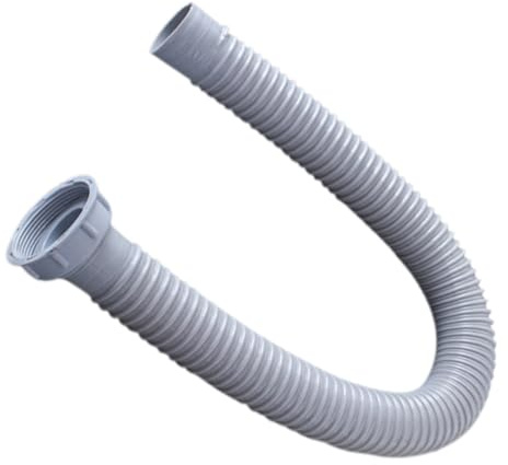 HAMPPLIES Tuyau de Vidange Flexible pour Machine à Laver et Lave Extension pour Évier Cuisine et Salle de Bain Installation Rapide et Résistante Tuyau de Drainage Ajustable et Flexible