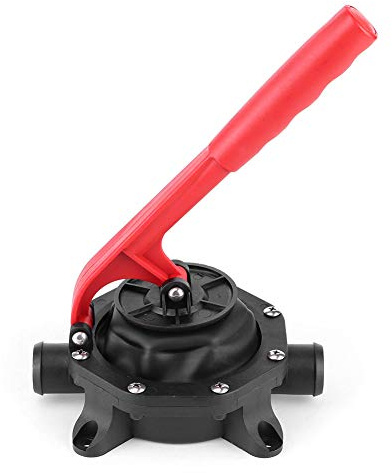 720GPH Manual Bilge Pump Hand Tools Water Transfer Diaphragm Self-Priming Pump for Marine Boat