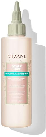 Mizani Calming Scalp Lotion, Soothing and Replenishing, For Dry Scalp Prone to Dandruff, Infused With Cooling Aloe Vera, Avocado and Eucalyptus, Scalp Care Calming Lotion, 120ml