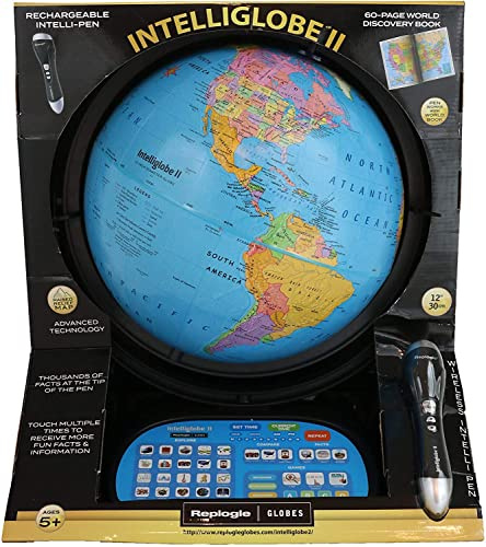 Replogle Globes Intelliglobe II Deluxe Interactive Globe, 12