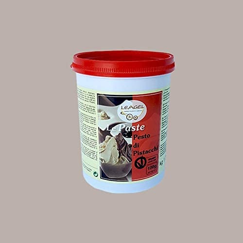 Pesto di Pistacchio 100% Leagel - 1,2 Kg - Ideale per Gelato Dolci