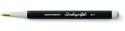 LEUCHTTURM1917 363956 Drehgriffel Nr. 1, black - Gelpen with black ink