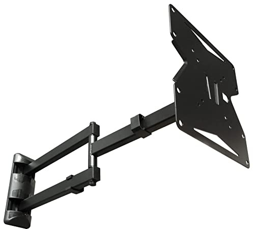 Drall Supporto TV a Parete - Supporto TV Girevole e inclinabile - estendibile Fino a 60 cm - per Monitor Piatti e curvi da 13-50 Pollici Fino a 40 kg - VESA 75 100 200x100 200 Modello: WHB-04