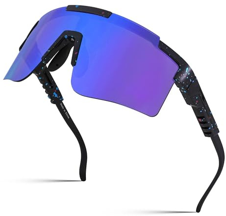 FEISEDY Sport Sonnenbrille Herren Fahrradbrille für Damen Sportbrille UV400 Schutz Radsportbrillen für Outdooraktivitäten B2837
