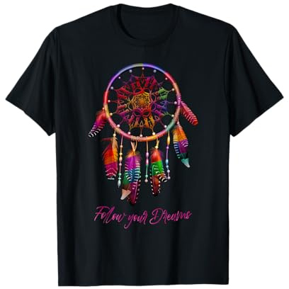 Traumfänger Tattoo I Indianer Feder I Traumfänger T-Shirt