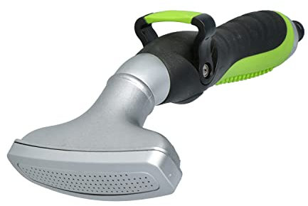 Mivos Doccetta a Mano per Irrigazione da Giardino e Prato - Doccetta da Giardino per Tubo d’Acqua Giardino - Soffione di Irrigazione con Getto d'Acqua Regolabile - Larghezza 10 cm