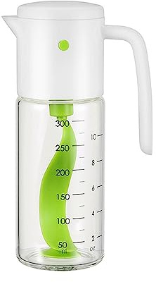 Salade Vinaigrette Mélangeur Bouteille, Ruspela Bouteille mélangeuse pour vinaigrette - 300 ml - Contenant de stockage pour vinaigrette et vinaigrette