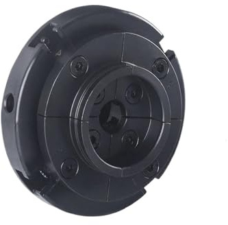 FBFTGMRMTA 4 Zoll 100 mm Drehfutter for die Holzbearbeitung, Gewinde M33 x 3,5, 1 Zoll x 8TPI M18 x 2,5, selbstzentrierendes 4-Backen-Drehfutter for Metall, Drehbankzubehör(M33 x 3.5mm)