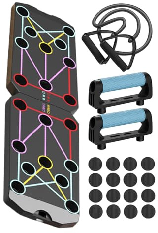 Liegestützbrett Set Push Up Board Faltbar Liegestütze Brett Liegestützgriffe Homeworkout Push Up Bar Home Gym Liegestütze Fitnessgeräte Calisthenics Equipment Für Zuhause Für Männer Frauen