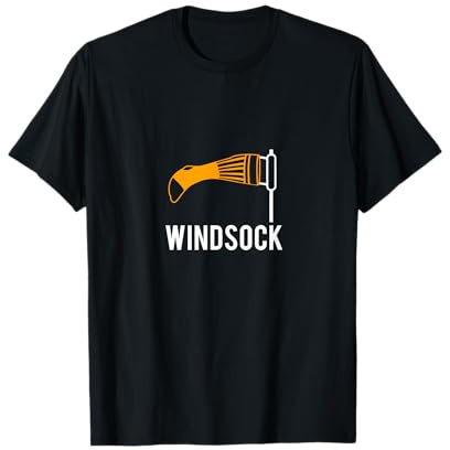 Windsock funny pilot t-shirt T-Shirt