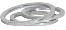 KS Tools Aluminium-Dichtungen für Ölablassschrauben, M13, 25Pack 25 Stk