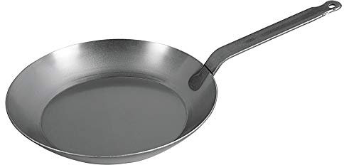 Turk Eisenpfanne schwer 28cm mit flachen Stiel