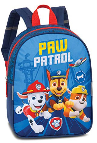 Paw Patrol Rucksack Kinder Jungen Maedchen Kinderkoffer Mädchen Kindertrolley präsentiert von RabamtaGO® (M2 Blau)