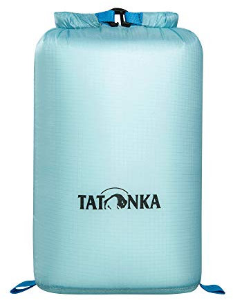 Tatonka Wasserdichter Packbeutel SQZY Dry Bag 5l - Ultraleichter Stausack mit Rollverschluss und getapten Nähten - ideal zum Sortieren des Reisegepäcks - 5 Liter - PFC-frei - hell-blau