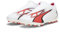 PUMA Ultra Match LL MG JR, Zapatillas de fútbol Unisex niños, White Black-Fire Orchid, 28 EU