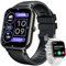 Reloj Inteligente Hombre Smartwatch con Llamadas - 1.83“Smart Watch Impermeable Podómetro Pulsómetro Oxigeno Monitor de Sueño Presion Arterial 123 Modos Pulsera Actividad Deportivo para Android iOS