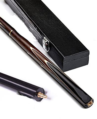 SchAan Billiard cue Billiard Queue Set Billard kö 3/4-Joint-Queue Länge 145 cm, 17,5-18,5 oz oder 11,5, 10, 9,5 mm mit Zubehör Koffer/Tasche nach Wahl(Color:C,Size:10mm)