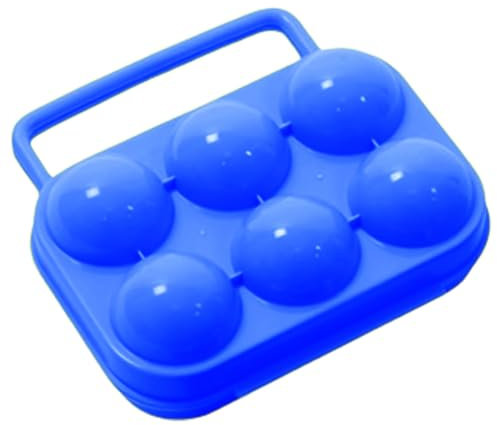Smileshiney Camping-Eierbox, Camping-Eierhalter | Eieraufbewahrungsbox tragbar - Wandernde Outdoor-Küchengeräte, praktischer Küchenbehälter für Reisen, Picknick, Kühlschrank im Freien