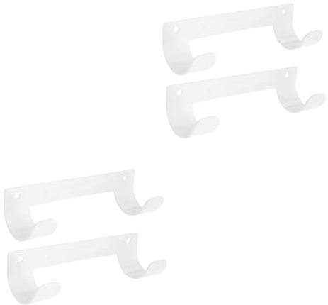 Cabilock 4piezas Soporte De Pared para Tabla De Planchar Colgador Resistente para Plancha y Accesorios para Hogar y Hotel Montaje Pared