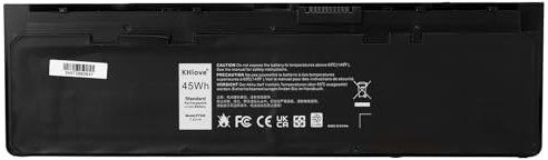 KHlove 7.4V 45Wh WD52H GVD76 VFV59 Laptop Batería para DELL Latitude 12 7000 E7240 E7250 Ultrabook KWFFN J31N7 F3G33 HJ8KP W57CV WG6RP 9C26T J31N7 NCVF0 YDN87 HJ8KP JN0J1 451-BBFX 451-BBFW 451-BBFV