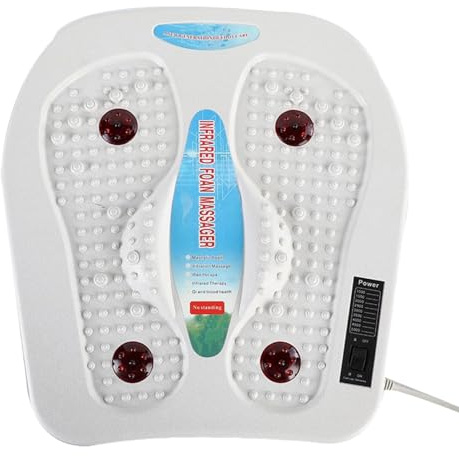 Máquina masajeadora de pies,Masajeador de pies | Masajeador de pies eléctrico calentado,Máquina eléctrica calentada del masaje de los pies para el alivio de las molestias, adecuada para el hogar y el