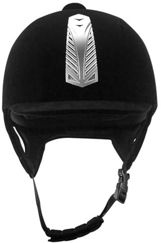 Qurygin Reithelm – Atmungsaktiver Reithelm, weiche Polsterung, Reithelm, Sporthelme, schützende Kopfbedeckung, für Damen und Herren, verstellbare Kopfbedeckung