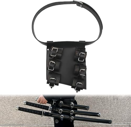 Katana Schwerthalter mit 110cm Gürtel Robuster Gürtel für 3 Katana für bequemes Tragen Perfektes Cosplay und Samurai-Enthusiasten Zubehör für Nachstellungen Hochwertiges Accessoire für Samurai-Fans
