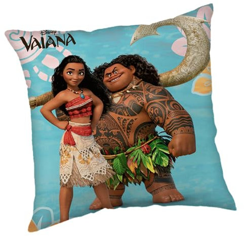 sarcia.eu Blaues quadratisches Deko-Kissen, dekorativ 40x40 cm, Oeko-TEX