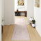 HUGEAR Vintage Passatoia Tappeto Corridoio Rosa Tappeti 60x240cm Cucina Antiscivolo Lavabile in Lavatrice Tapette Camera da Letto Scendiletto Cameretta Ufficio Pelo Corto Lungo Carpet