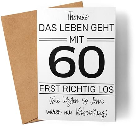 Kiddle-Design Personalisierte Karte 18. Geburtstag | Das Leben fängt mit 18 erst richtig an | 18ter Geburtstag Lustiges Geschenk Mann Frau | Geburtstagskarte inkl. Umschlag