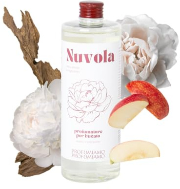 Profumiamo Profumo per Bucato NUVOLA - Profuma Bucato per Lavatrice e Asciugatrice (100 ml.)