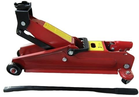 Wagenheber Hydraulisch | Schwerlast-Wagenheber 3 Tonnen | Auto- & Motorradbedarf für Reiseschäft Garage Zuhause Bauernhof Straße Motorrad BAU Nivelliermontage